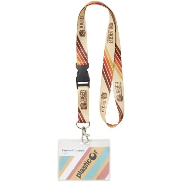 Lanyard Bucks Sublimation mit Schnappverschluss