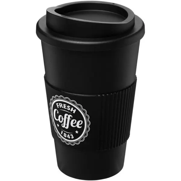 Isolierbecher Americano® 350 ml mit Schutzring