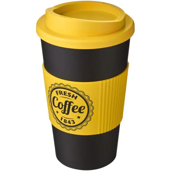 Isolierbecher Americano® 350 ml mit Schutzring