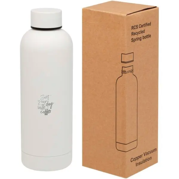 Isolierflasche Spring 500 ml RCS-zertifizierte Kupfer-Vakuum aus recyceltem Edelstahl