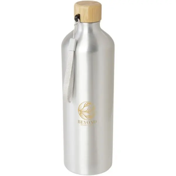 Malpeza 1L RCS-zertifizierte Wasserflasche aus recyceltem Aluminium