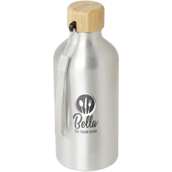 Malpeza 500 ml RCS-zertifizierte Wasserflasche aus recyceltem Aluminium