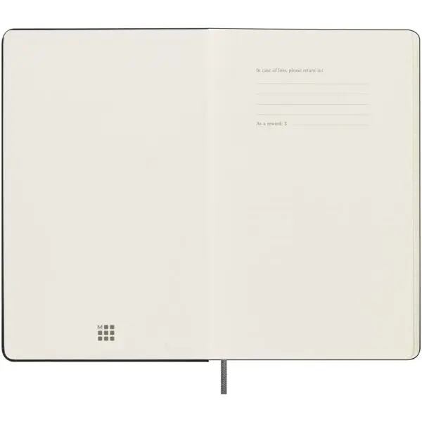 Moleskine Hardcover Wochenplaner L, undatiert