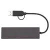 Rise USB 2.0 Hub aus recyceltem RCS Aluminium