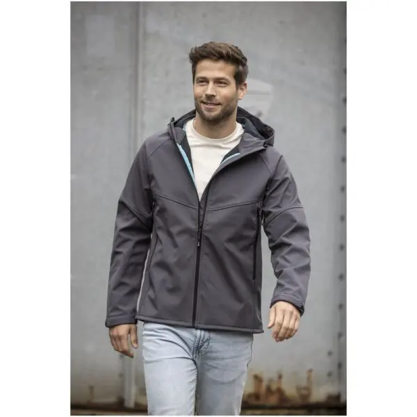 Softshelljacke Coltan aus recyceltem Material für Herren