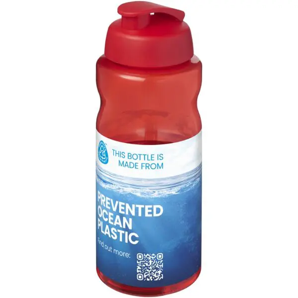 Sportflasche H2O Active® Eco Big Base 1L mit Klappdeckel