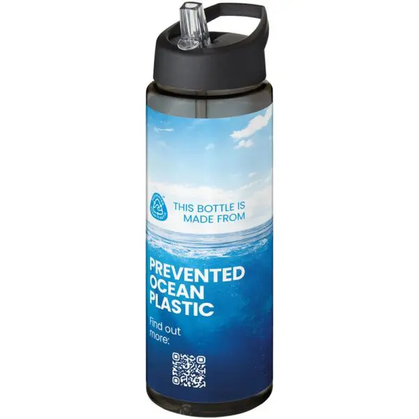 Sportflasche H2O Active® Eco Vibe 850 ml mit Ausgussdeckel