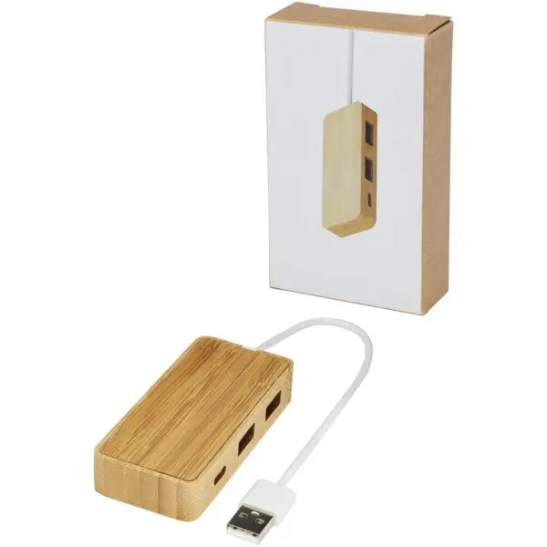 Tapas USB-Hub aus Bambus