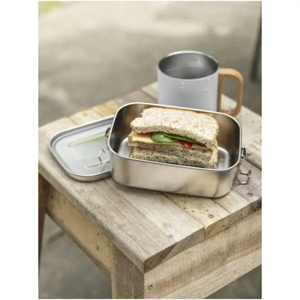 Titan Lunchbox aus recyceltem Edelstahl