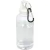 Trinkflasche Oregon 400 ml RCS-zertifizierte aus recyceltem Kunststoff mit Karabiner