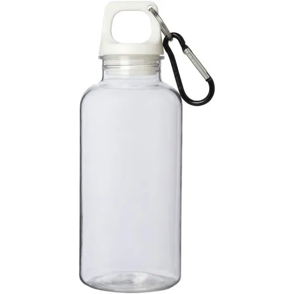 Trinkflasche Oregon 400 ml RCS-zertifizierte aus recyceltem Kunststoff mit Karabiner