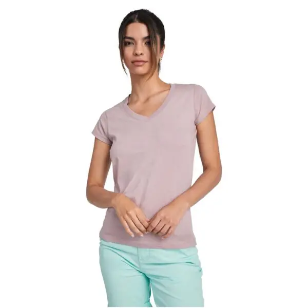 Victoria T-Shirt mit V-Ausschnitt für Damen