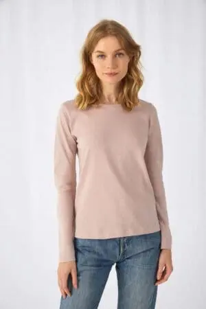 B&C Damen-Langarmshirt #E150