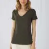 B&C Ladies' Organic Inspire Cotton V-neck T-shirt