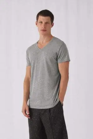 B&C TriBlend V-neck TEE