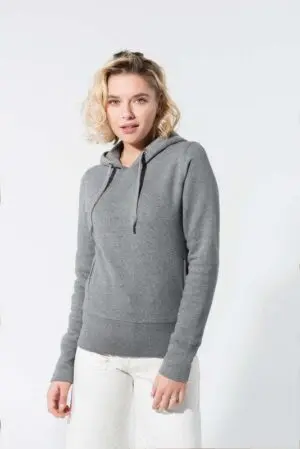 Kariban Damen Kapuzensweatshirt BIO-BAUMWOLLE