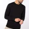 Kariban Herren Pullover Rundhals