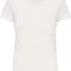 Kariban Ladies' short-sleeved V-neck T-shirt