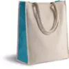 Kimood Baumwoll- / Jute-Shoppingtasche, 23 L