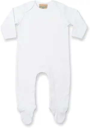 Larkwood Contrast Long Sleeved Sleepsuit