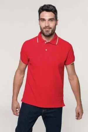 Poloshirt Kariban Herren Kurzarm