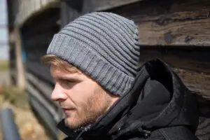 Result Braided knit hat