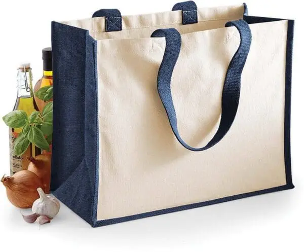 Westford Mill Printers' jute classic shopper