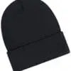 Beanie with Patch (10cm x 5 cm) - Thinsulate