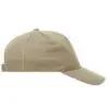 Cap 5 Panel Heavy Cotton