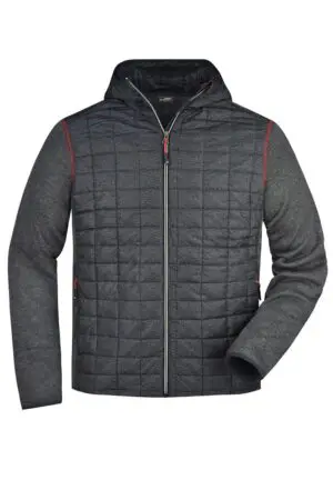 Jacket Men's Knitted Hybrid