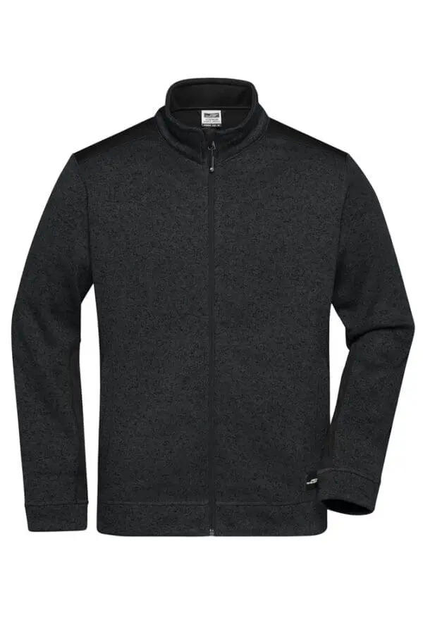 Jacket Men's Knitted Workwear Fleece - STRONG