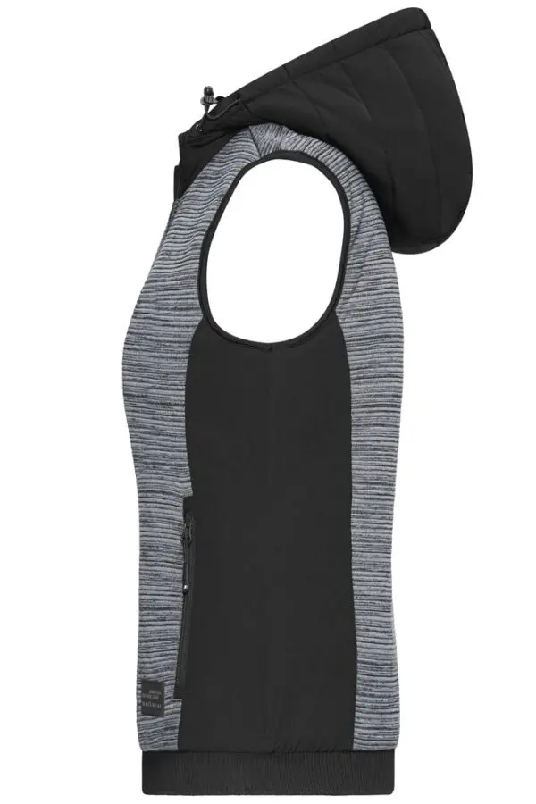 Ladies' Padded Hybrid Vest