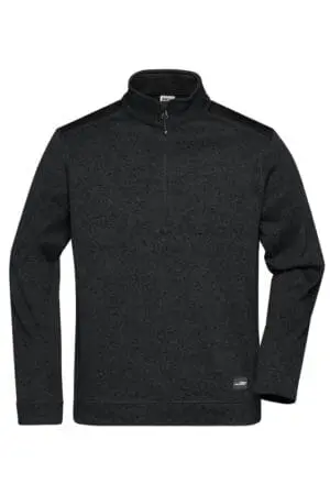 Men's Knitted Workwear Fleece Half-Zip - STRONG