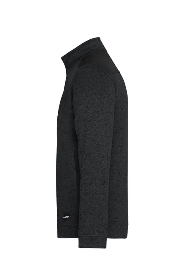 Men's Knitted Workwear Fleece Half-Zip - STRONG