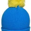 Pompon Hat with Brim