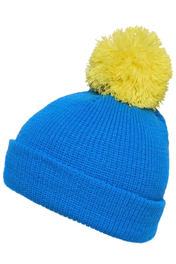 Pompon Hat with Brim