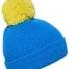 Pompon Hat with Brim