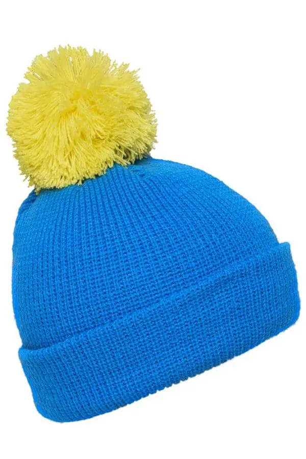 Pompon Hat with Brim