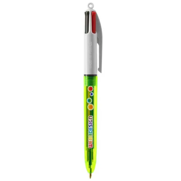 BIC® 4 Colours Fluo Kugelschreiber