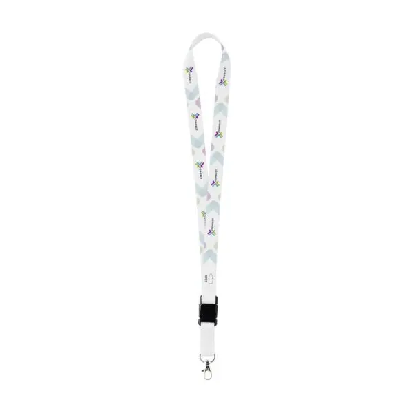 Lanyard Sublimatieon Buckle RPET 2 cm keycord