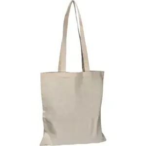 Baumwolltasche mit langen Henkeln 180g/m²