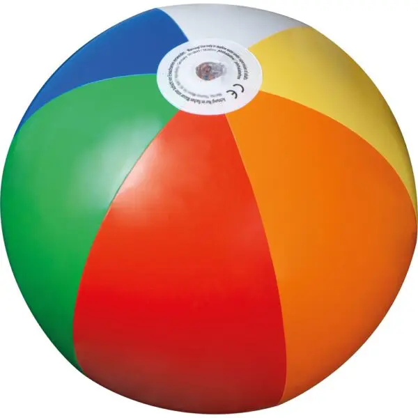 Strandball in multicolor