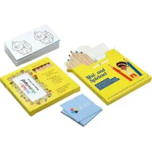 Buntstift Memo-Set, inklusive Rundumdruck, Mal- und Spieleset