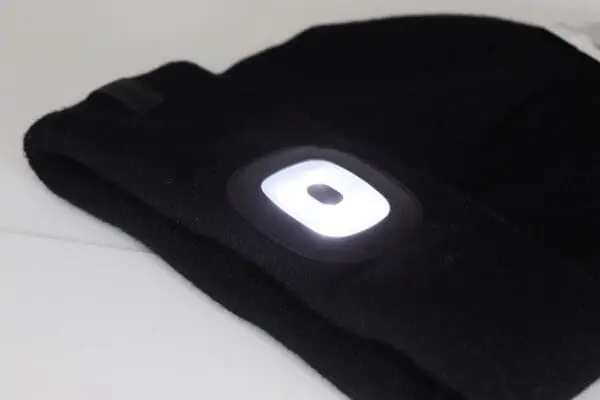 BEANIE DUOLIGHT RECHARGEABLE BLACK HUOMIO