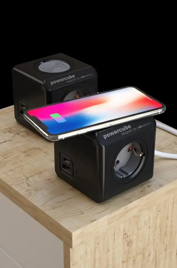 PowerCube Extended USB A+C Wireless charger