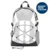 REFLECTING RUCKSACK 15L WHITE HUOMIO