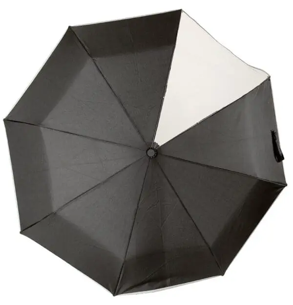 UMBRELLA BREST WINDOW 21″ RPET BLACK HUOMIO