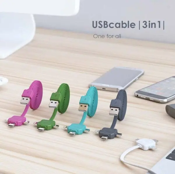 USB cable 3-in-1