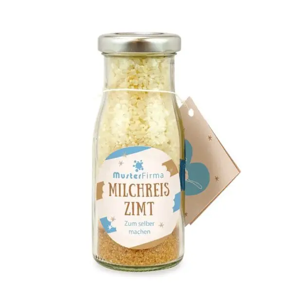 DIY Flasche Milchreis Zimt