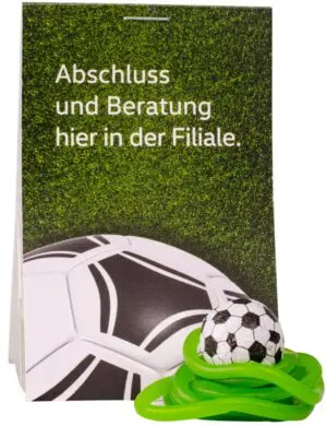 Naschtasche Essbarer Fußballrasen